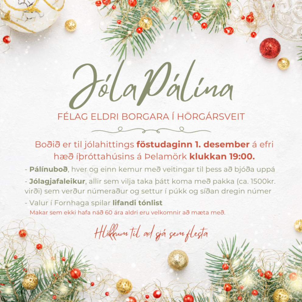 JólaPálína - Félag e.b. í Hörgársveit