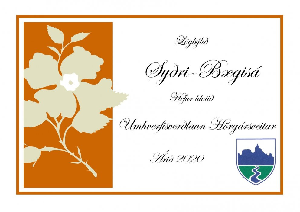 Umhverfisverðlaun Hörgársveitar 2020