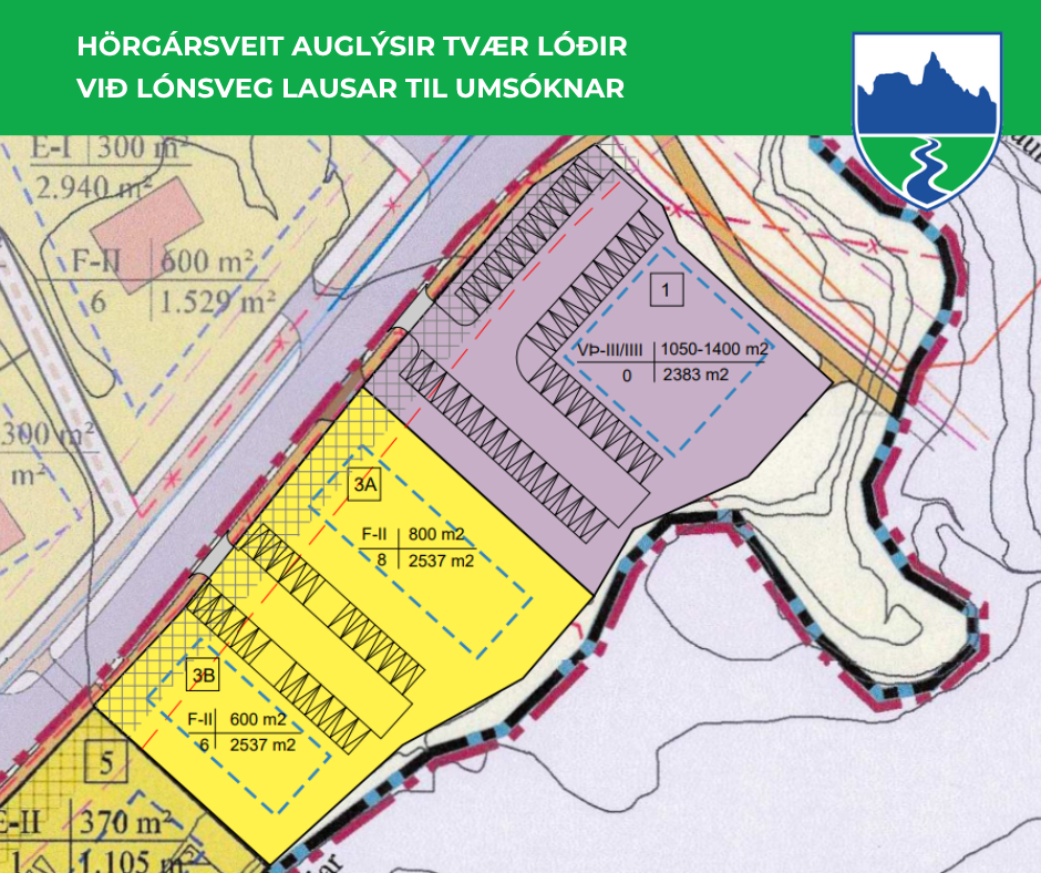 Hörgársveit auglýsir tvær lóðir lausar til umsóknar iconBreyta frétticonEyða frétt