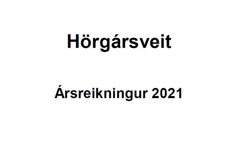 Ársreikningur afgreiddur