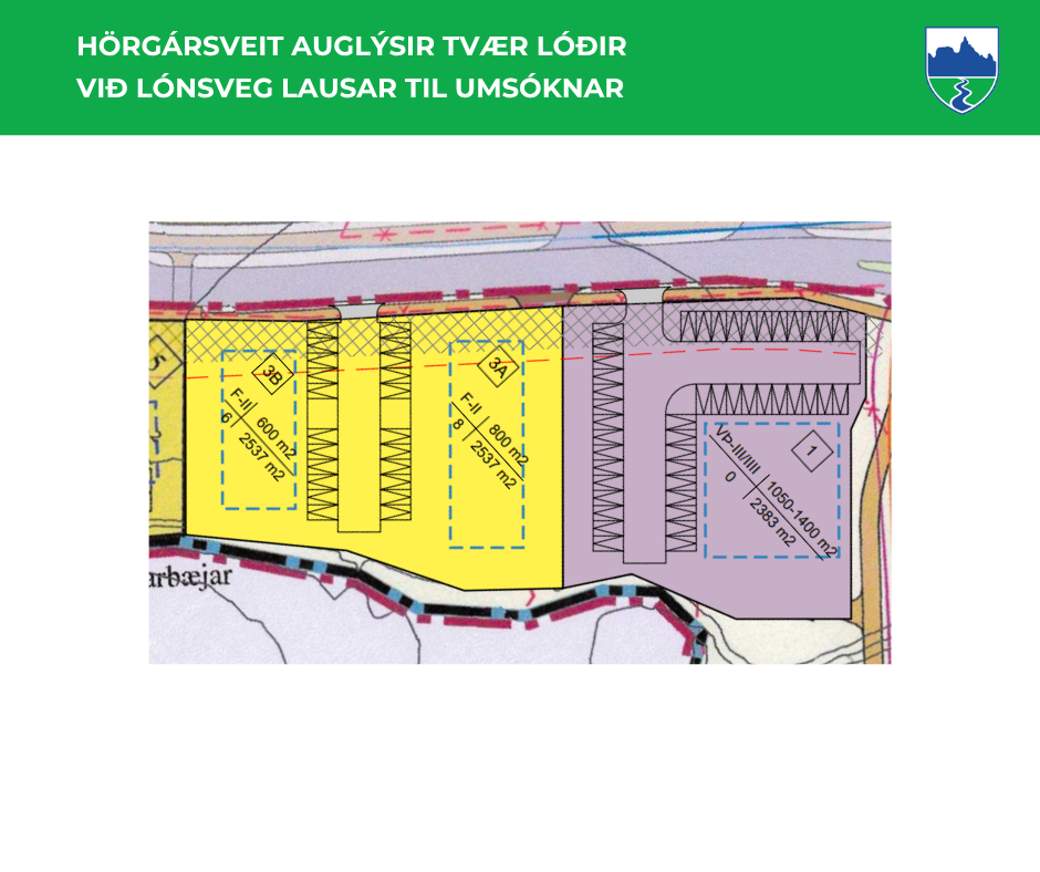 Hörgársveit auglýsir tvær lóðir lausar til umsóknar