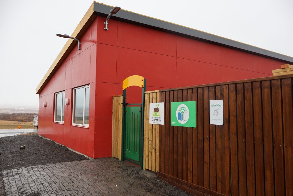 Ný deild opnuð við heilsuleikskólann Álfastein