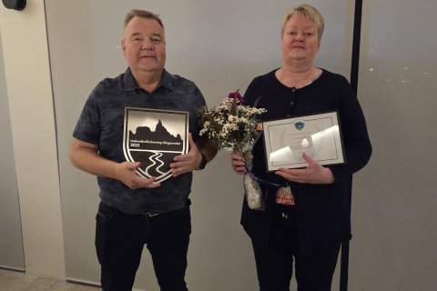Aðalheiður og Jónas hlutu Umhverfisverðlaun Hörgársveitar 2025
