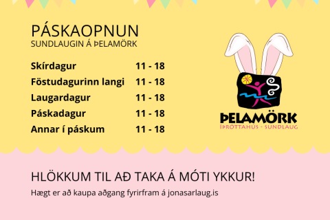 Páskaopnun í sundlauginni