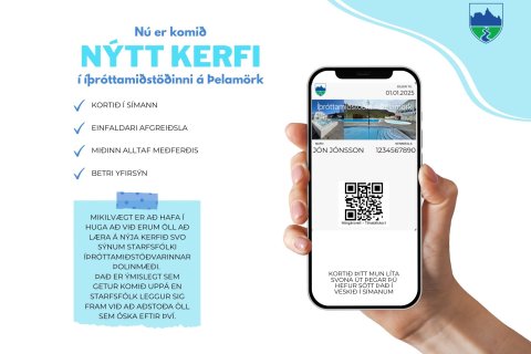 Ný afgreiðslukerfi í íþróttamiðstöðinni tekið í notkun 28. október