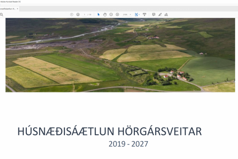 Húsnæðisáætlun Hörgársveitar 2019-2027