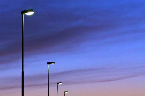 Ljósastaurar við heimreiðar