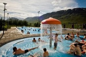 Opnunartími sundlaugarinnar á Þelamörk